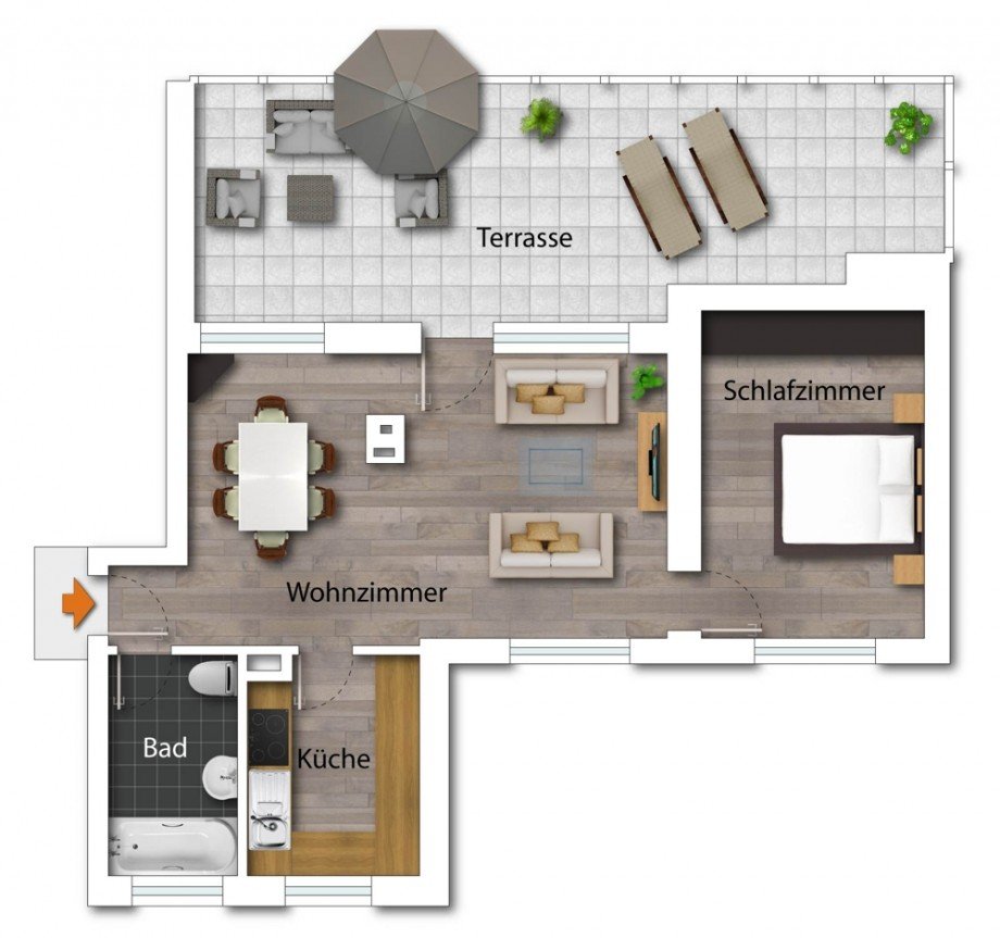  Etagenwohnung G�nzburg