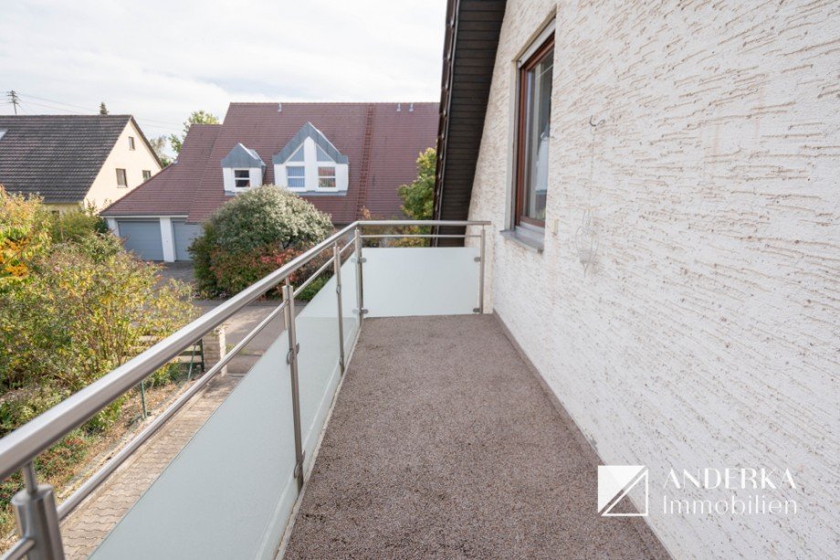 Balkon Doppelhaush�lfte G�nzburg