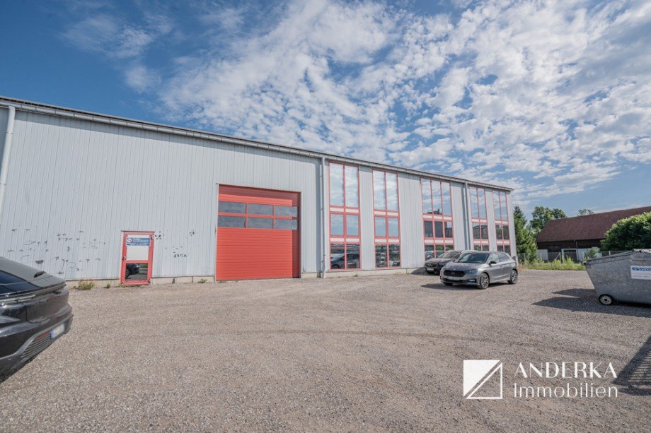 Ansicht Halle / Lager / Produktion Burgau