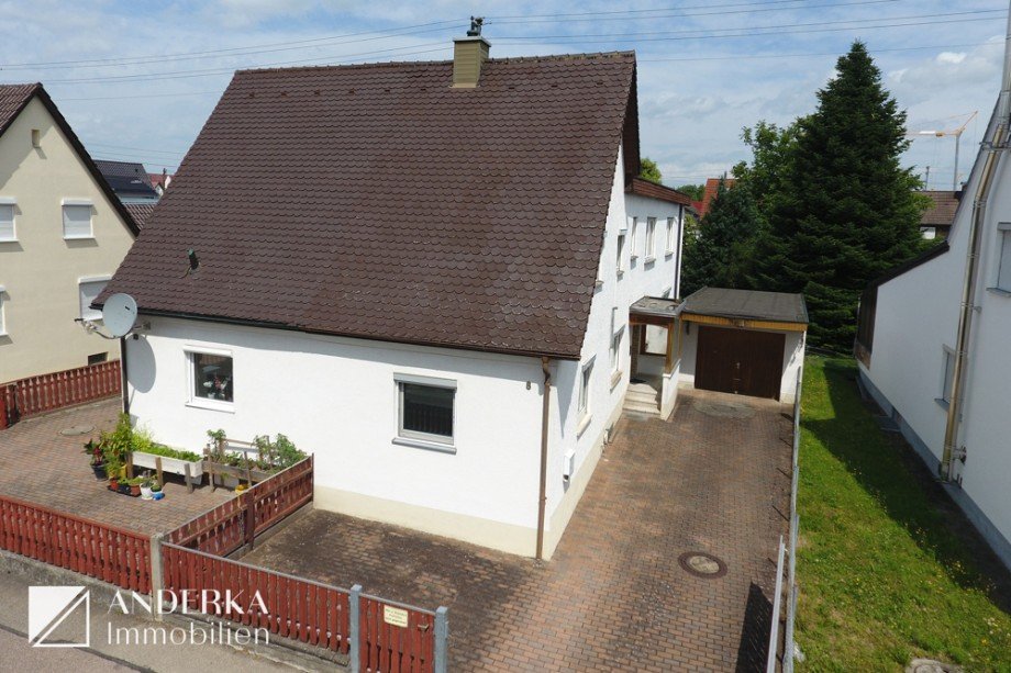 Au�enansicht Doppelhaush�lfte G�nzburg
