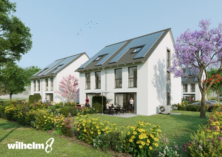 Visualisierungen_Webseite Gundelfingen an der Donau Doppelhaush�lfte VORANK�NDIGUNG wilhelm8 - Moderne DHH mit Garten, Keller & KfW 40 QNG!