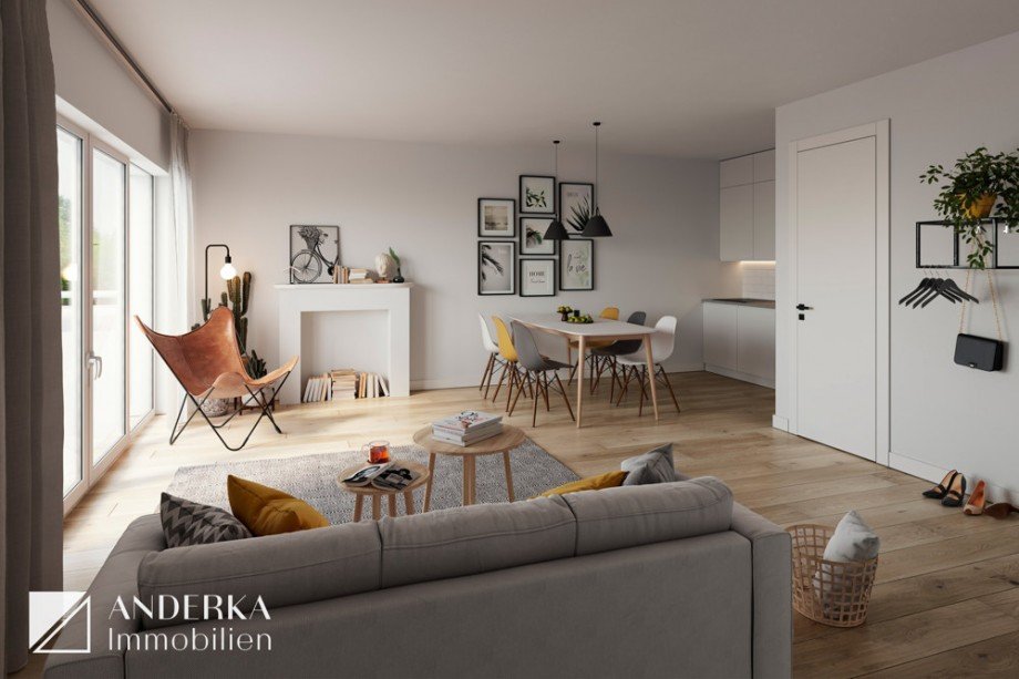 Visualisierung Etagenwohnung Haunsheim