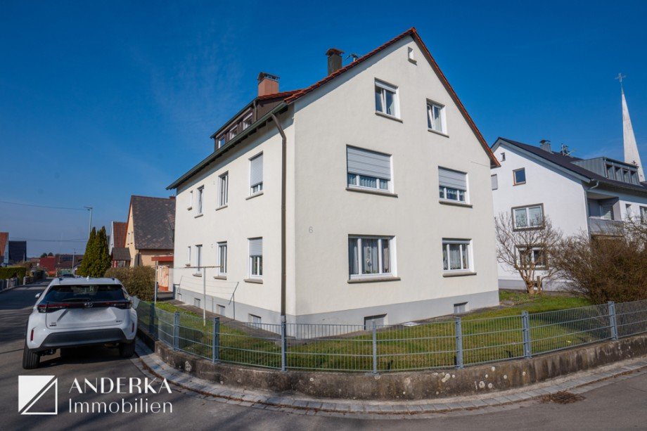 Au�enansicht Mehrfamilienhaus Burgau