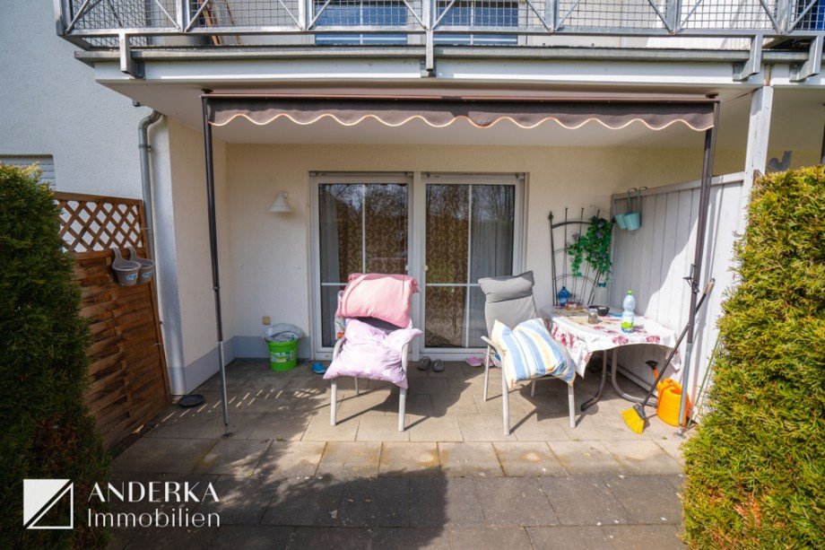 Terrasse Erdgeschosswohnung Burgau