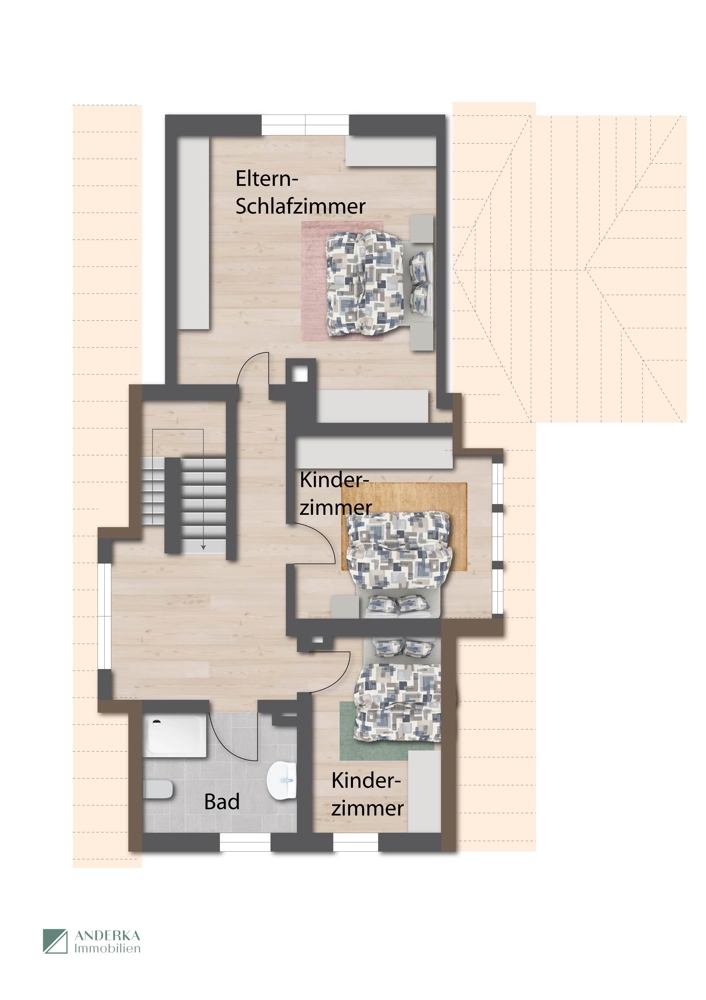 Obergeschoss Einfamilienhaus Leipheim