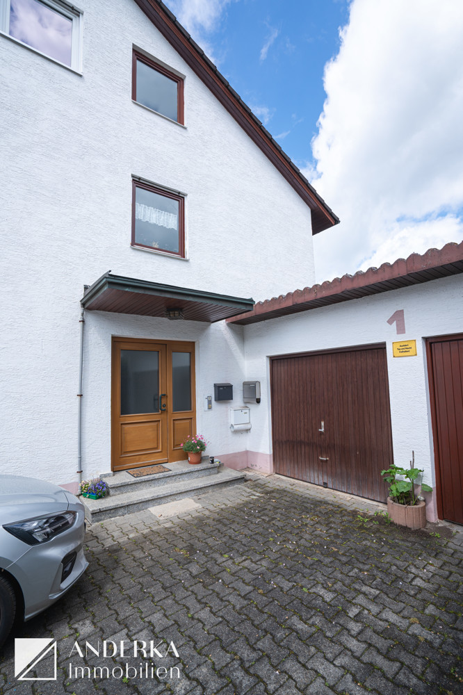 Hauseingang Dachgeschosswohnung Leipheim