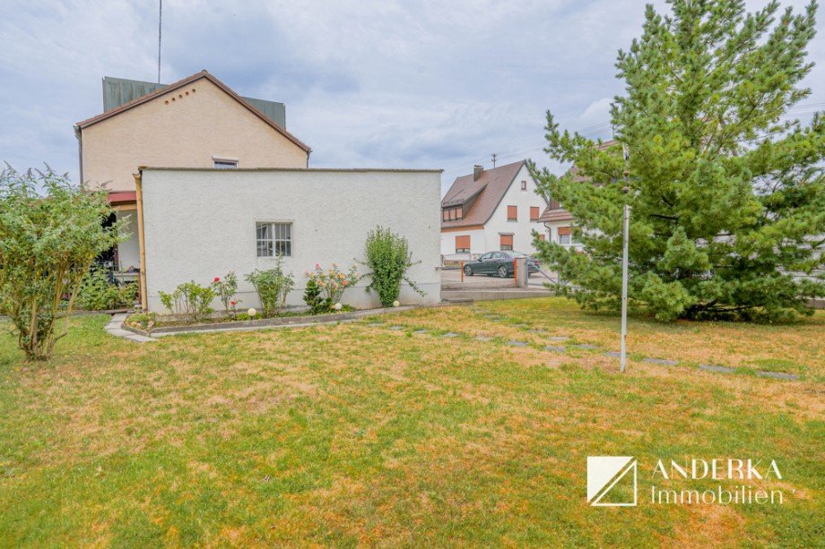 Garten Doppelhaush�lfte G�nzburg